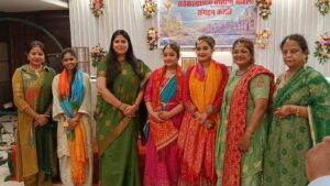 "सर्व कल्याणम ब्राह्मण महिला संगठन काशी का स्थापना दिवस एवं हरियाली तीज कार्यक्रम सम्पन्न.