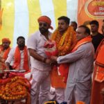 सनातन चेतना का संगम: सरावां में हिंदू युवा वाहिनी का विराट सदस्यता अभियान