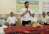 सिगरा वाराणसी से सुबह 6:00 AM पर अपने दिव्यांग भईयों के साथ रैली निकाली