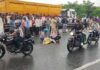 हाईवे पर ट्रक की चपेट में आने से बाइक सवार महिला की हुई दर्दनाक मौत