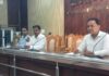 आराजी लाइन ब्लॉक में ग्राम सचिवों और पंचायत सहायकों की समीक्षा बैठक