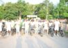 सी.आर.पी.एफ. 95 बटालियन ने निकाली तिरंगा बाइक रैली