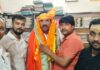 नव नियुक्त जिला उपाध्यक्ष राकेश मिश्रा जी का चकिया मे प्रथम आगमन पर कार्यकर्ता द्वारा जोर दार स्वागत किया गया