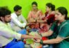 बहनों ने भाइयों के कलाई पर राखी बांधकर बड़े ही हर्षोल्लास के साथ मनाया रक्षाबंधन का पर्व