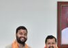 नई दिल्ली में भाजपा के राष्ट्रीय अध्यक्ष नितिन नवीन से मिले अम्बरीष सिंह भोला, प्राप्त किया स्नेह एवं मार्गदर्शन